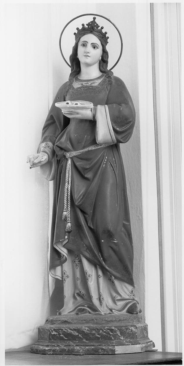 Santa Lucia (statua) - ambito mantovano (primo quarto sec. XX)