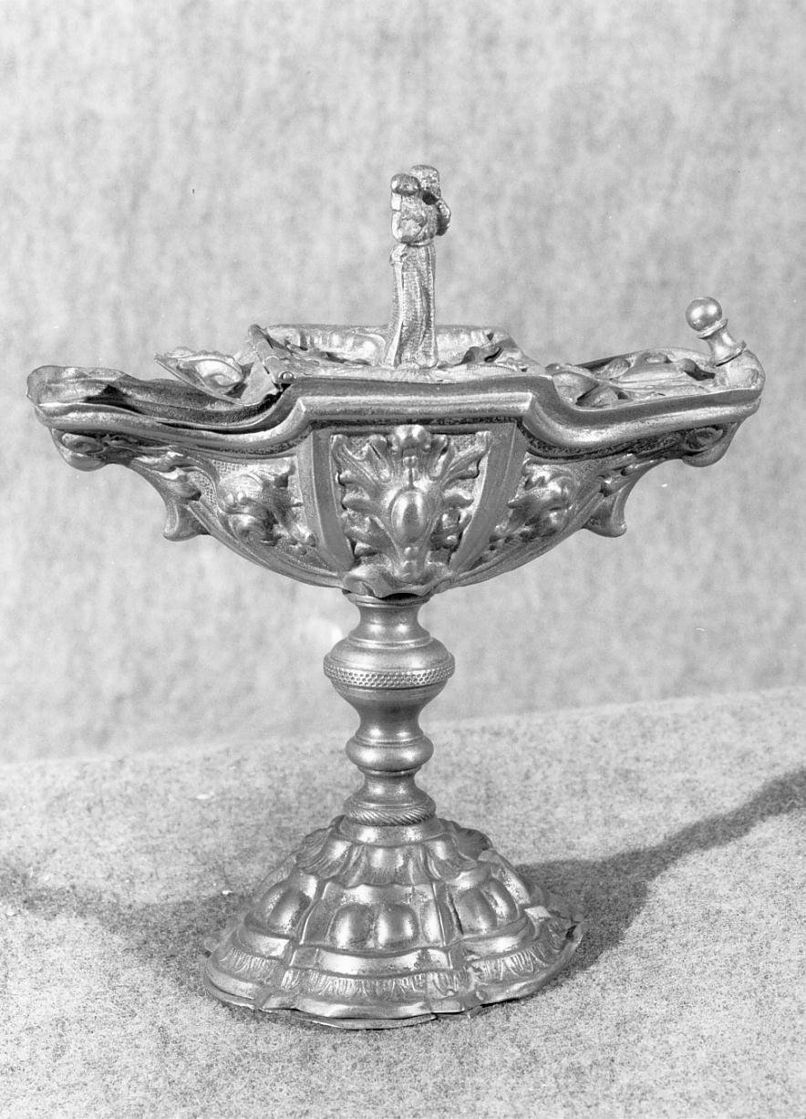 navicella portaincenso - ambito mantovano (seconda metà sec. XIX)