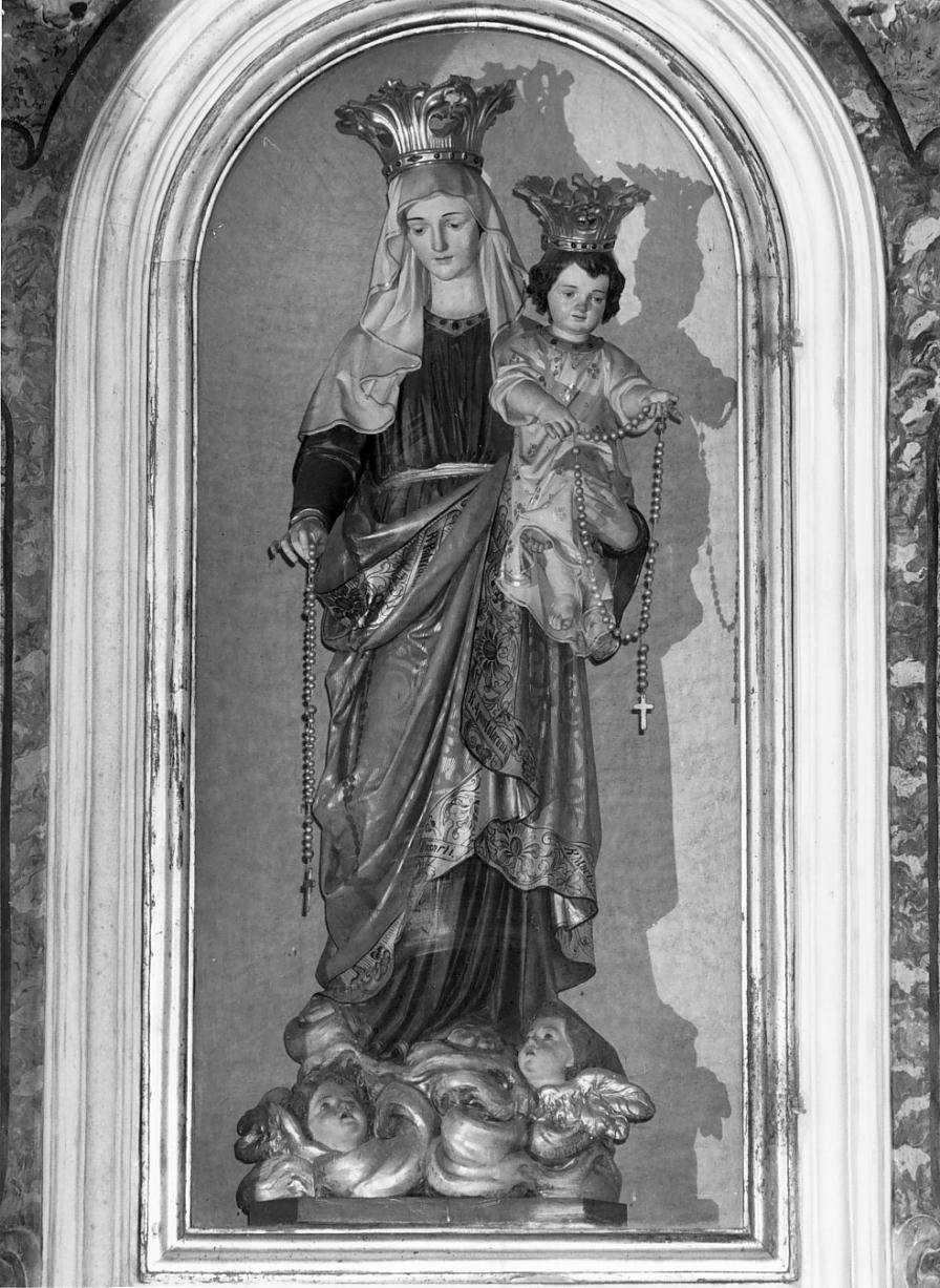 Madonna del Rosario (statua) - ambito mantovano (primo quarto sec. XX)