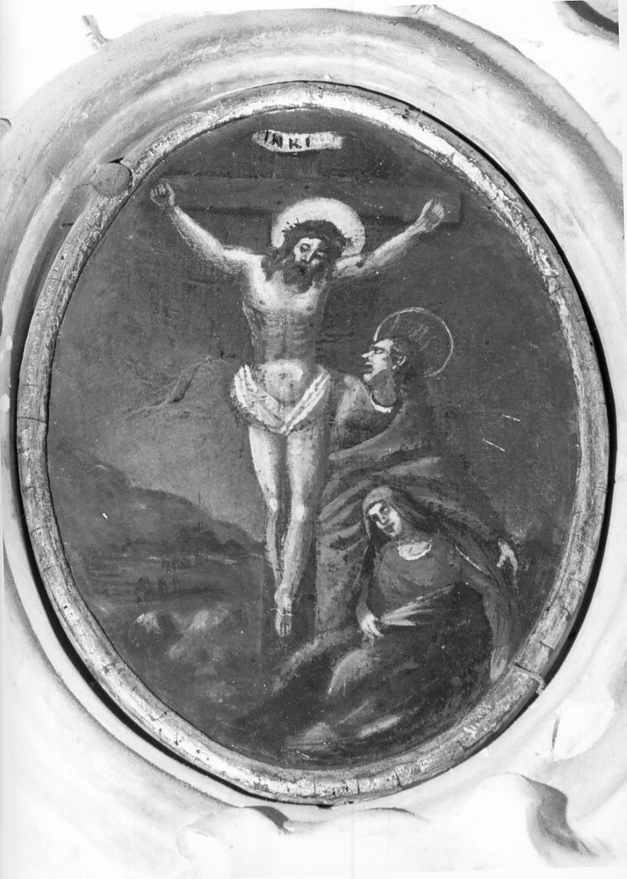 V mistero doloroso del rosario: Crocifissione (dipinto, elemento d'insieme) - ambito mantovano (sec. XVII)