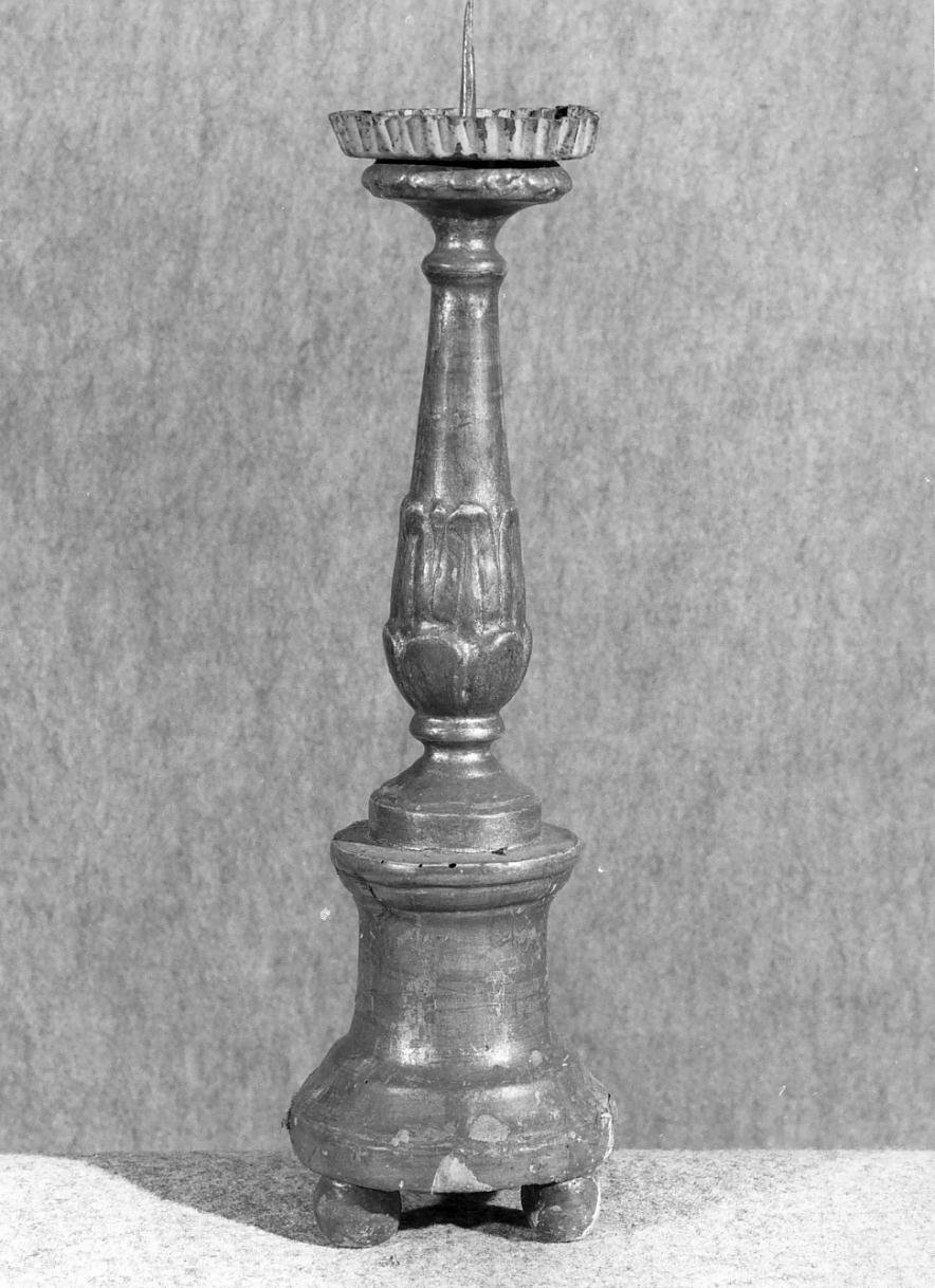 candeliere d'altare - ambito mantovano (sec. XIX)