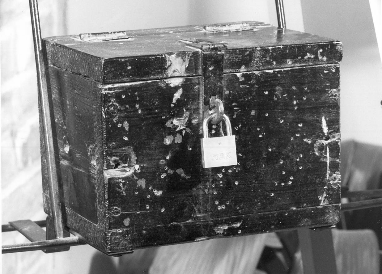 cassetta per elemosine - ambito mantovano (fine/inizio secc. XIX/ XX)