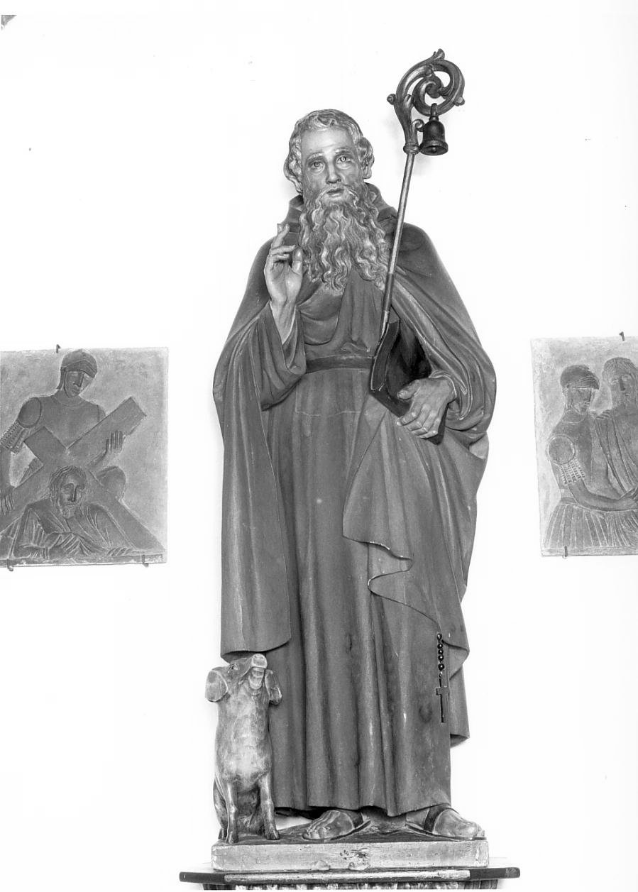 Sant'Antonio Abate (statua) - ambito mantovano (sec. XX)