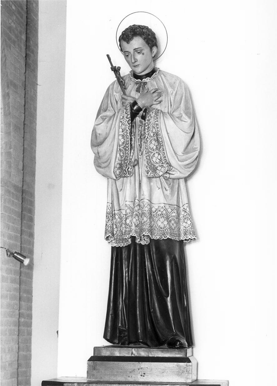 San Luigi Gonzaga (statua) - ambito mantovano (primo quarto sec. XX)