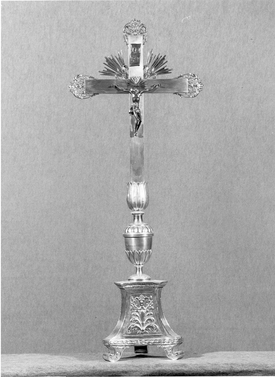 croce d'altare - ambito mantovano (prima metà sec. XIX)