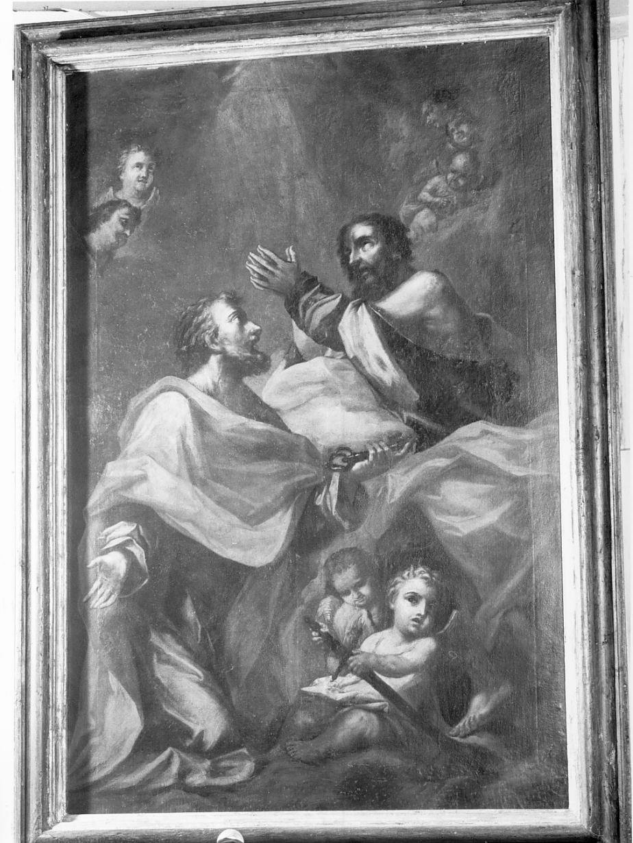 San Pietro e San Paolo (dipinto) di Anselmi Giorgio (sec. XVIII)