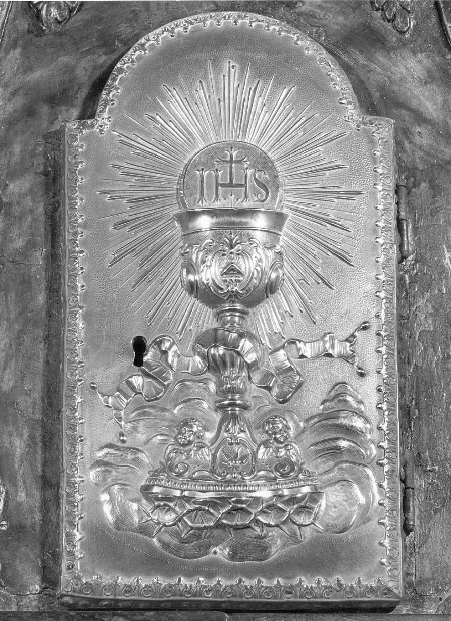 sportello di tabernacolo - ambito mantovano (primo quarto sec. XX)