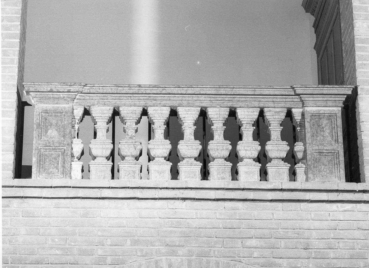 balaustrata - ambito mantovano (sec. XVIII)