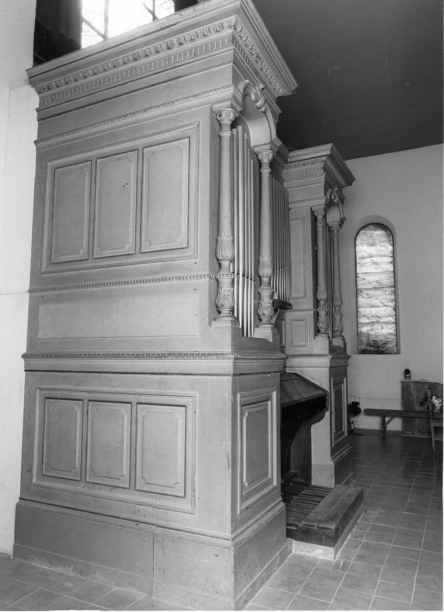 cassa d'organo - ambito mantovano (sec. XX)