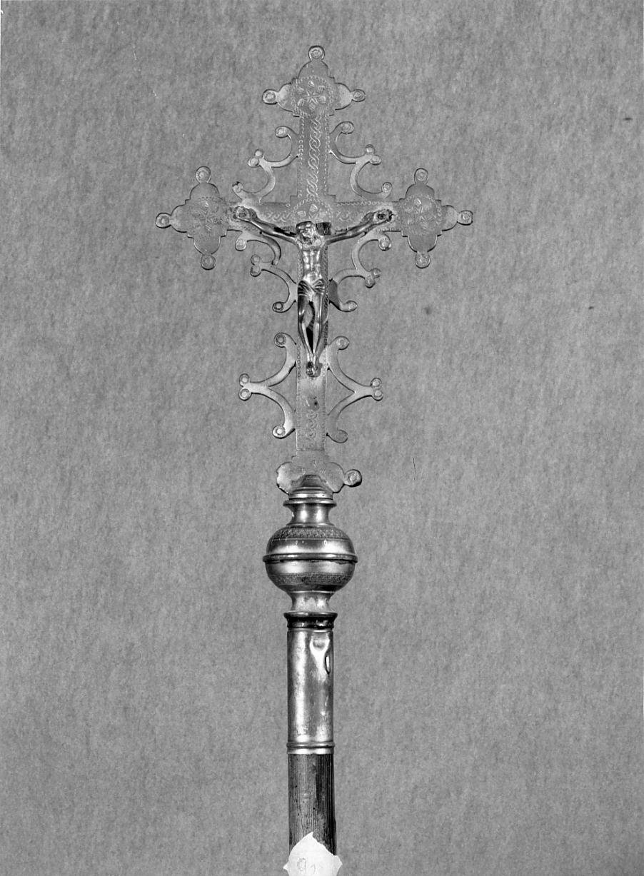 croce processionale - ambito mantovano (sec. XIX)