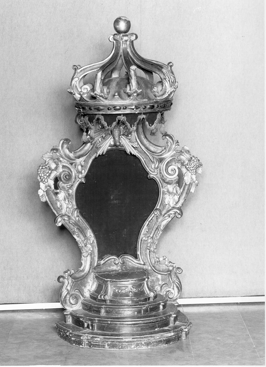 tronetto per esposizione eucaristica - ambito mantovano (sec. XVIII)