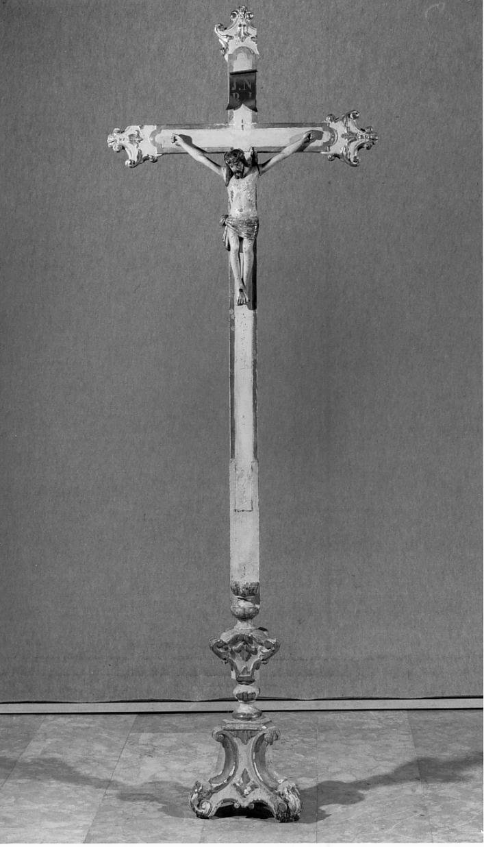 croce d'altare - ambito mantovano (sec. XVIII)