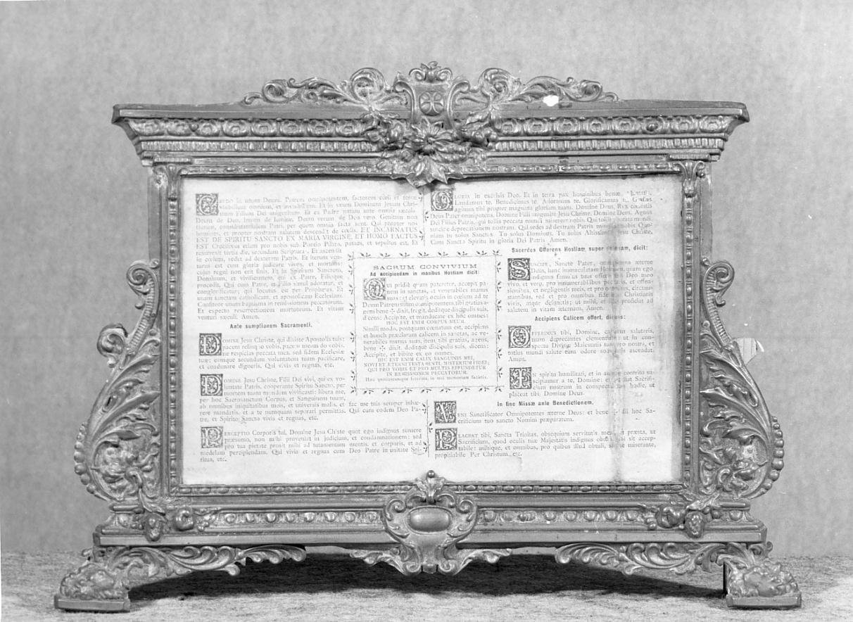 cartagloria - ambito lombardo (prima metà sec. XIX)