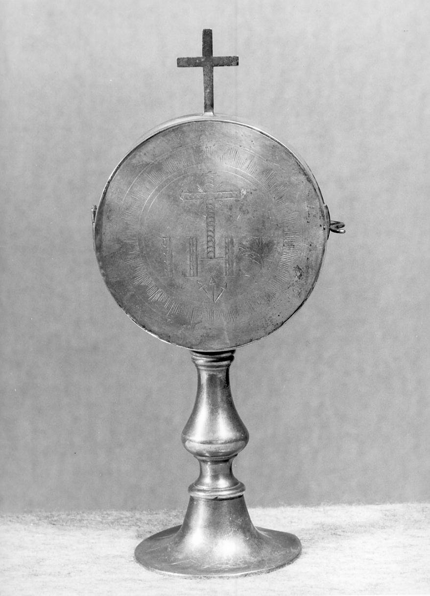 teca eucaristica - ambito lombardo (fine/inizio secc. XIX/ XX)