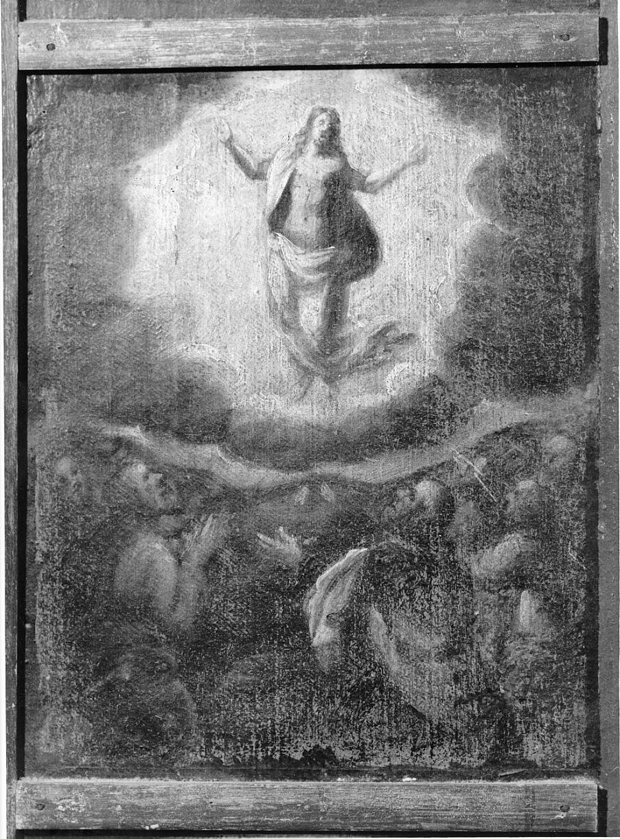 Ascensione di Cristo (dipinto, elemento d'insieme) - ambito mantovano (sec. XVII)