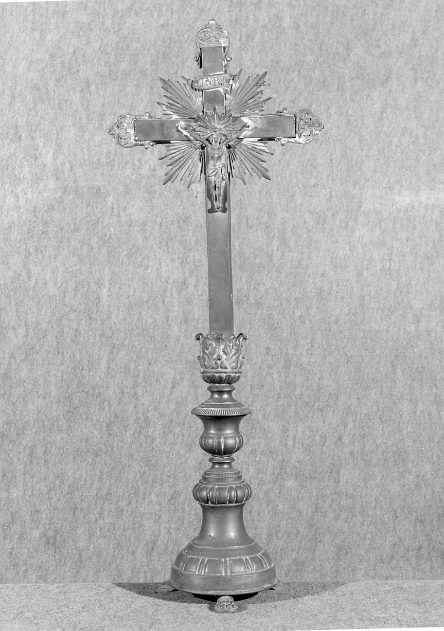 croce d'altare - ambito mantovano (ultimo quarto sec. XIX)