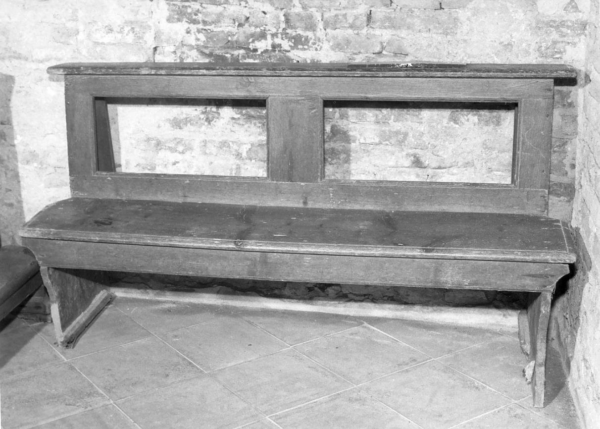 panca - ambito mantovano (sec. XIX)