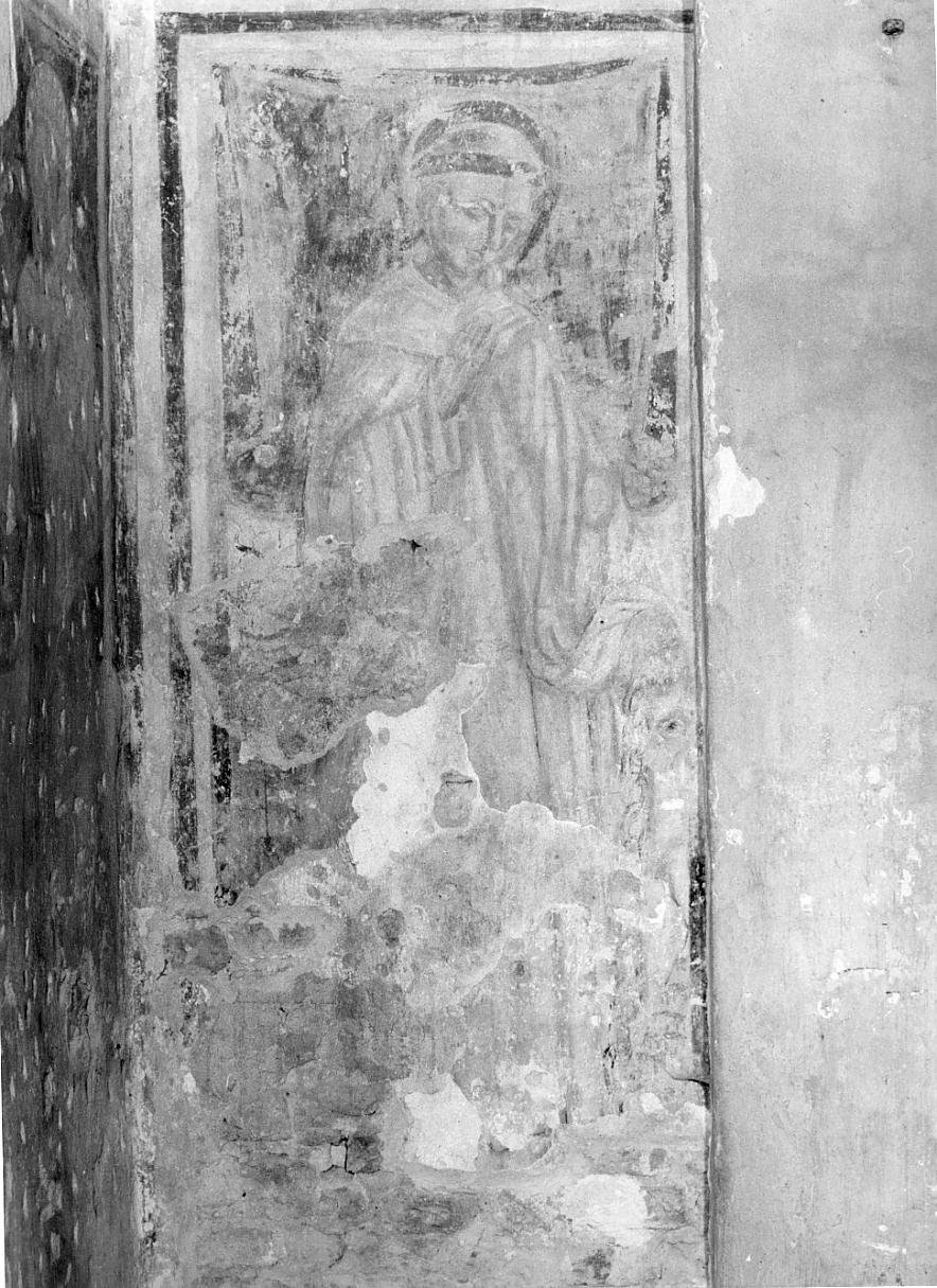 Santo orante (dipinto) - ambito mantovano (prima metà sec. XV)