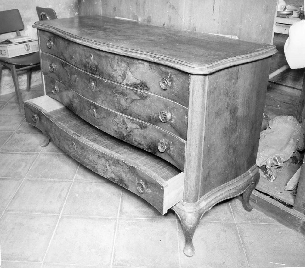 cassettone - ambito mantovano (prima metà sec. XX)