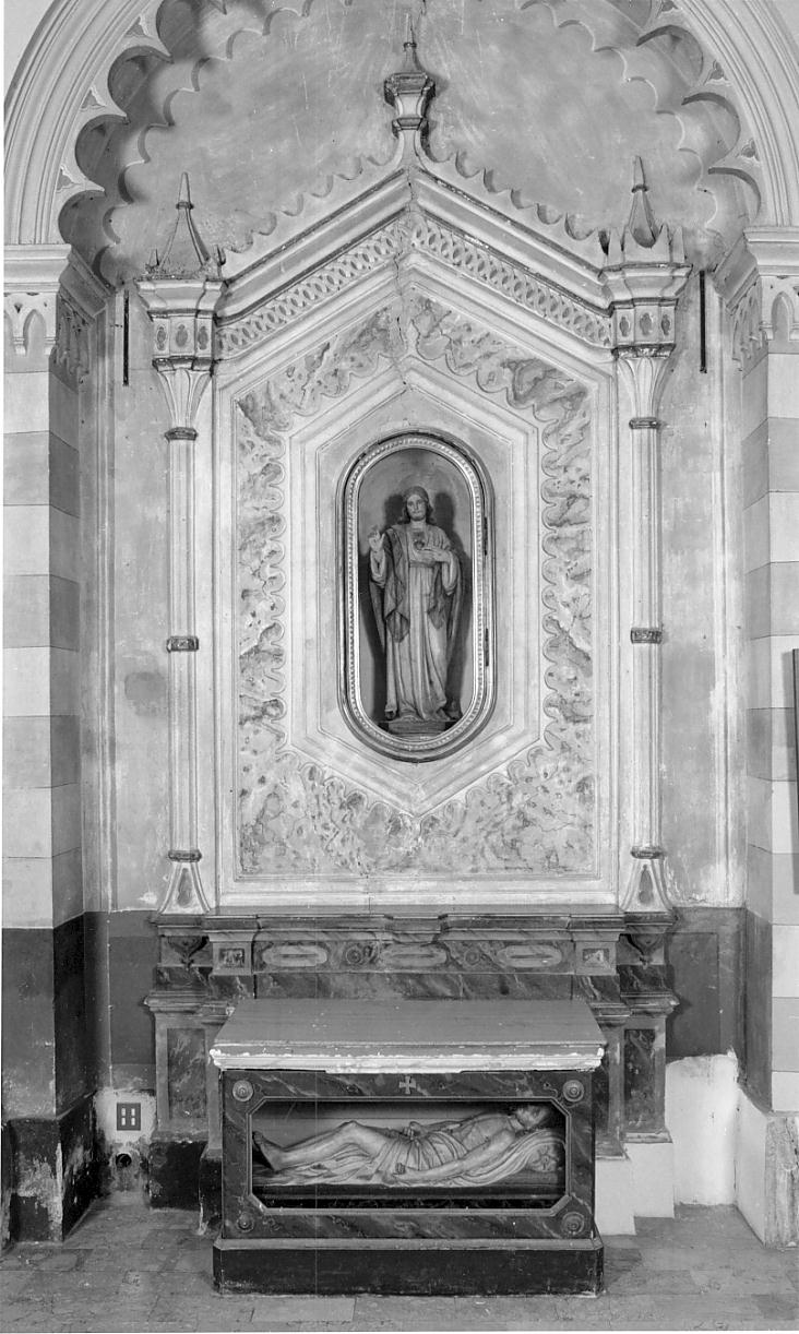 altare - a edicola, opera isolata - ambito cremonese (sec. XIX)