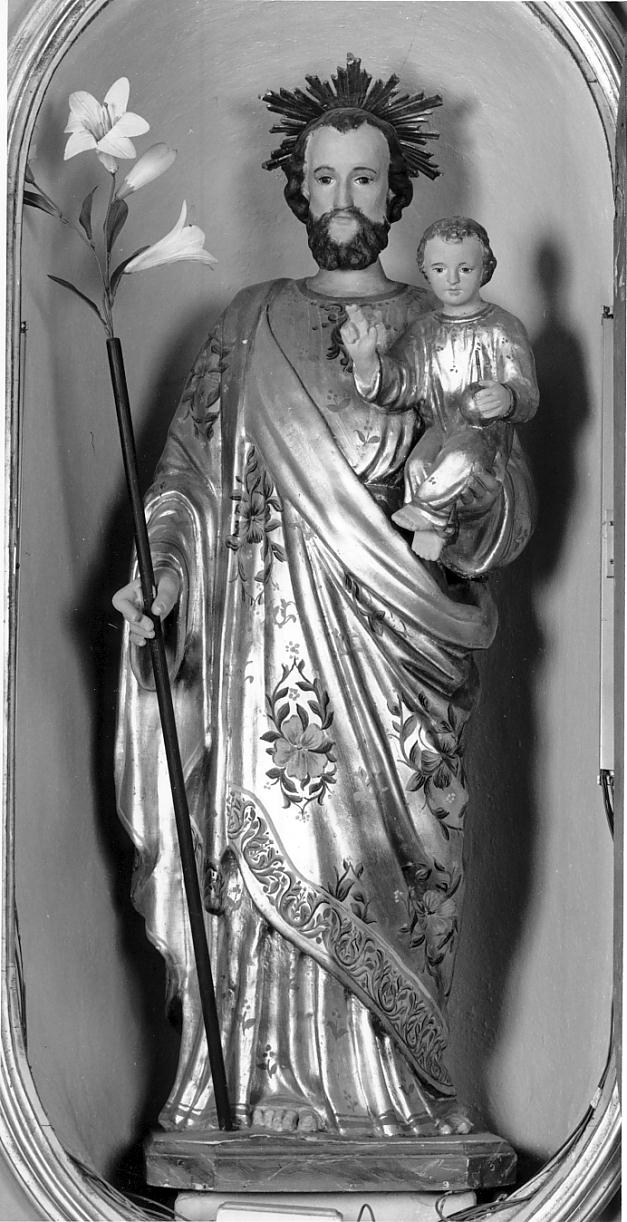 San Giuseppe (statua, opera isolata) di Janoch (sec. XX)