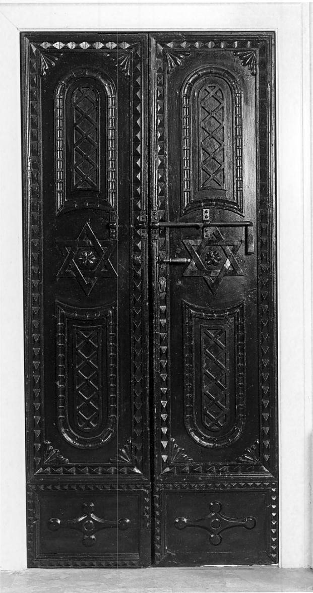 porta - a due battenti, opera isolata - ambito cremonese (sec. XIX)