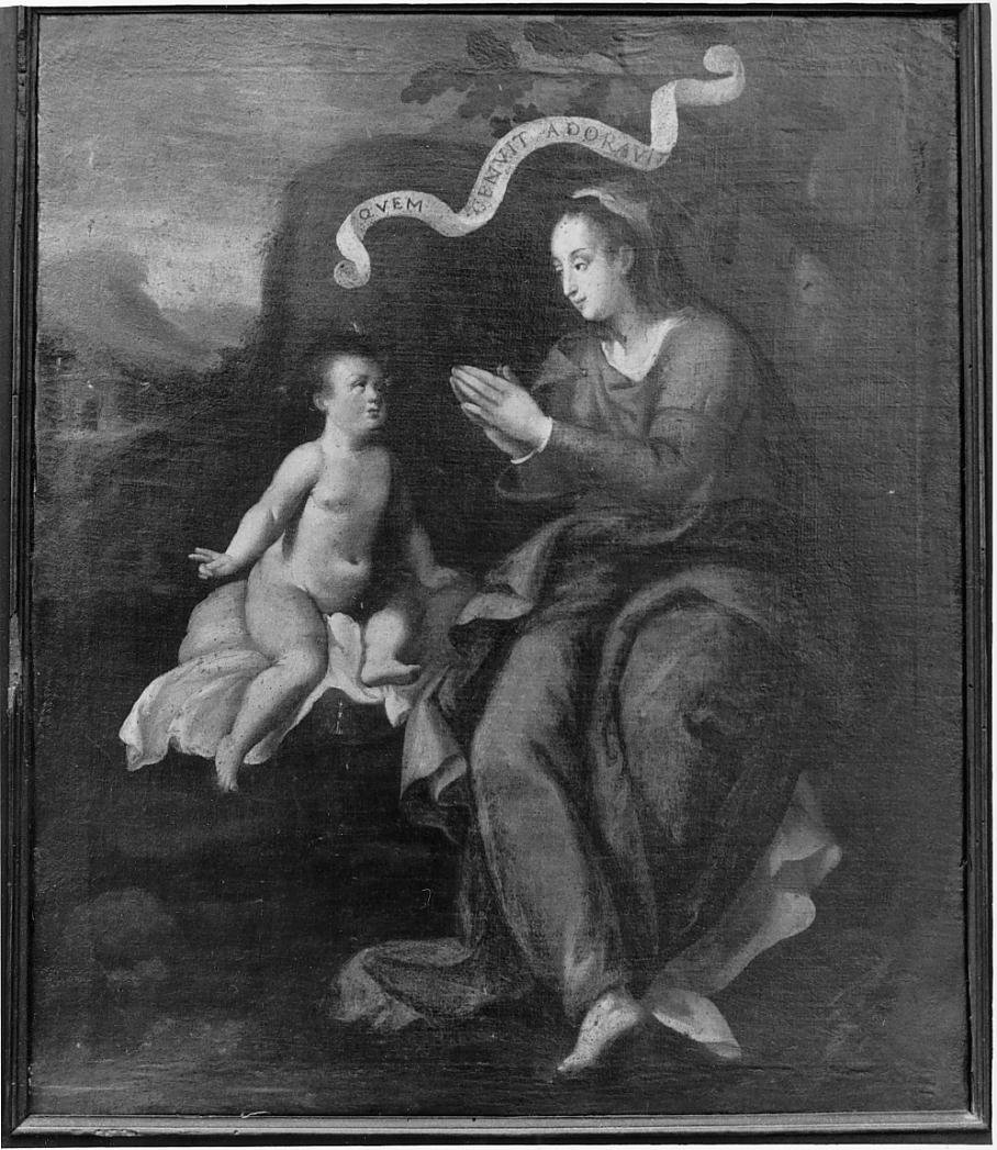 Madonna della Ghiara, Madonna con Bambino (dipinto) - ambito veronese (sec. XVIII)