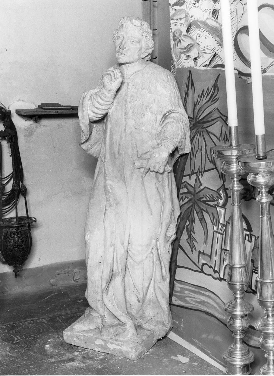 San Giovanni nepomuceno (?) (statua) - ambito lombardo (fine/inizio secc. XVIII/ XIX)