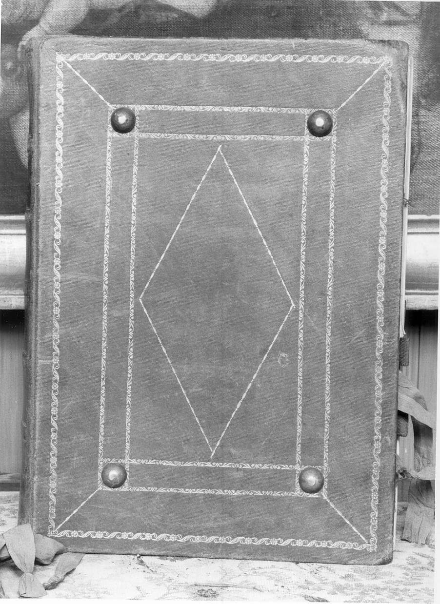 coperta di libro liturgico - ambito lombardo (?) (sec. XIX)