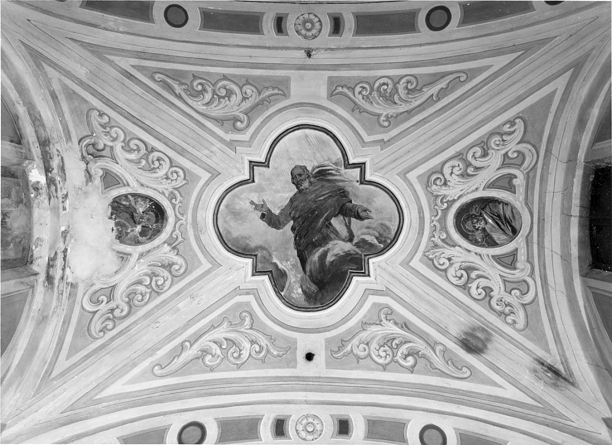 Dio Padre; Evangelisti e motivi decorativi (dipinto, ciclo) - ambito lombardo (prima metà sec. XX)