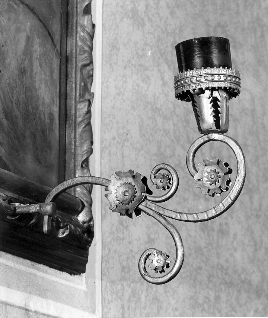 candeliere da parete - ambito lombardo (seconda metà sec. XIX)