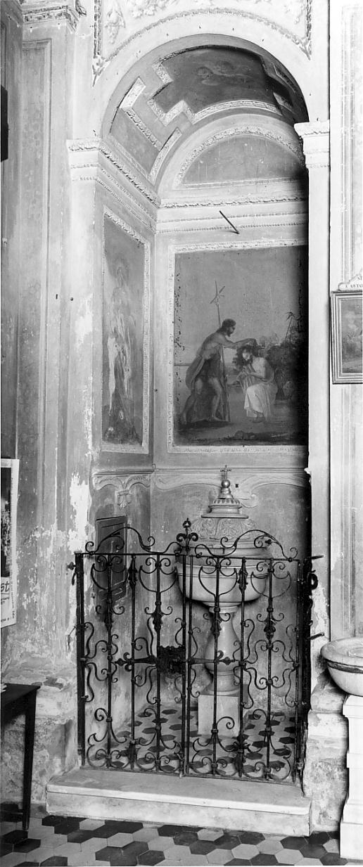 battesimo di Cristo (dipinto, ciclo) - ambito lombardo (primo quarto sec. XX)