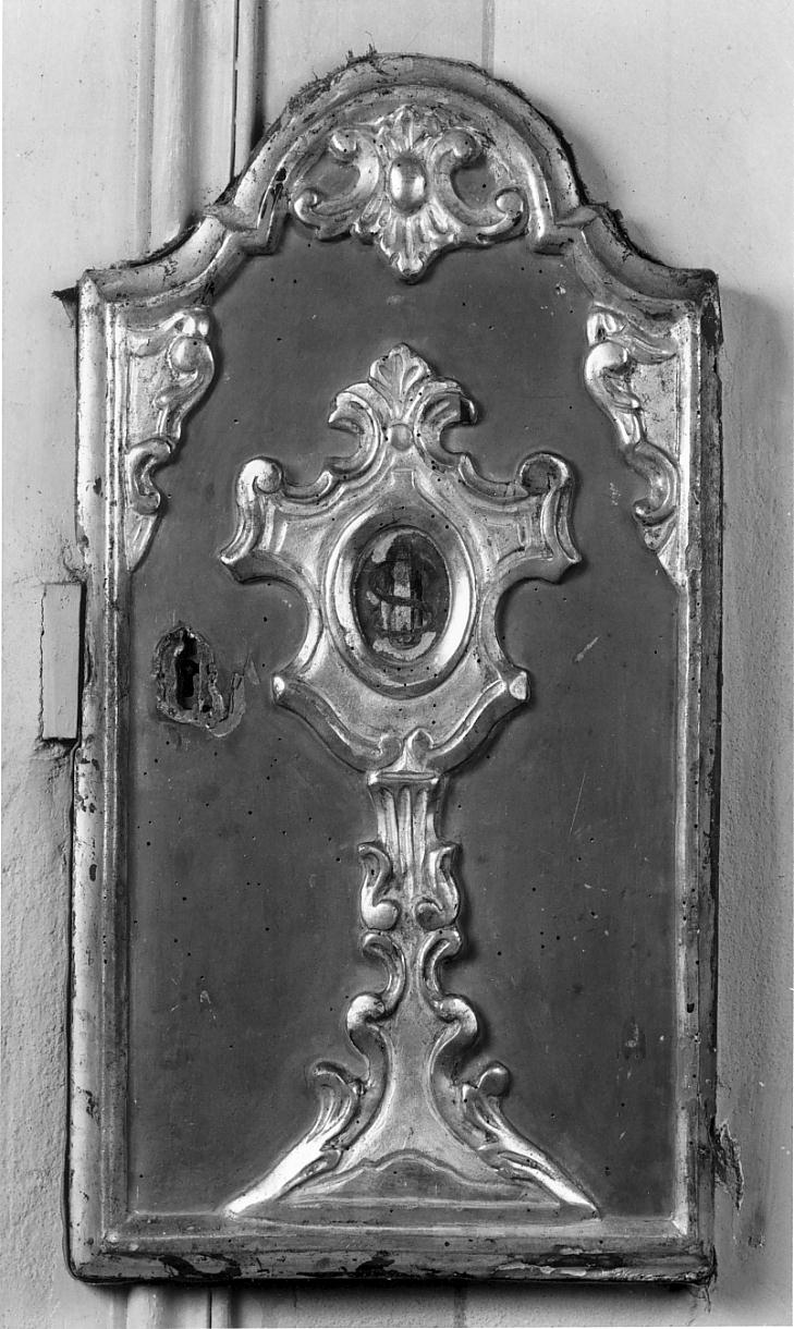 armadietto per oli santi, opera isolata - ambito lombardo (seconda metà sec. XVIII)