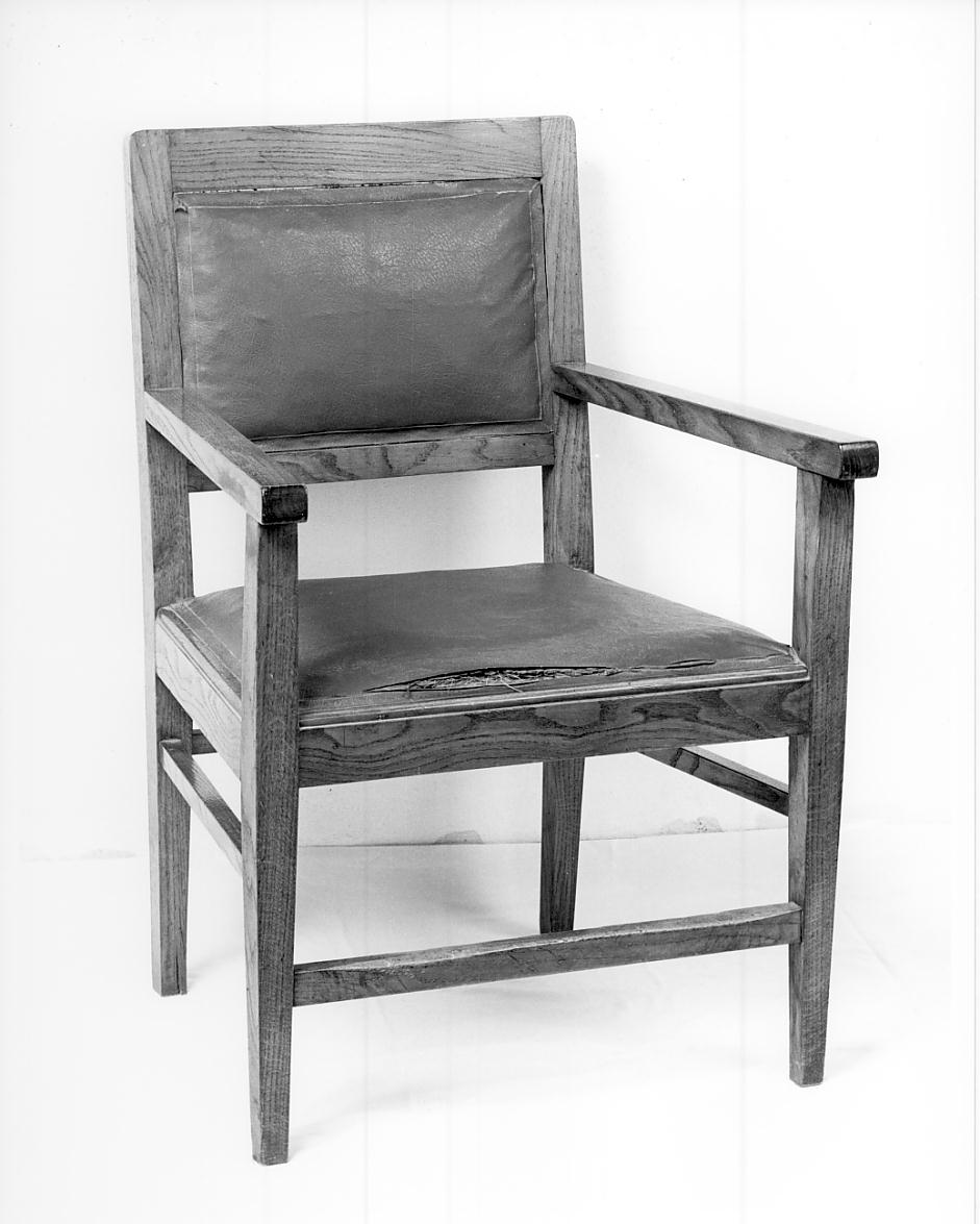 sedia, serie - ambito lombardo (secondo quarto sec. XX)