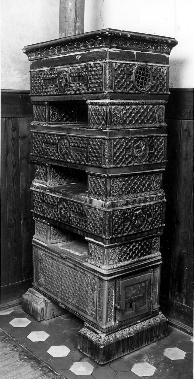 stufa, opera isolata di Vulcan ditta (primo quarto sec. XX)