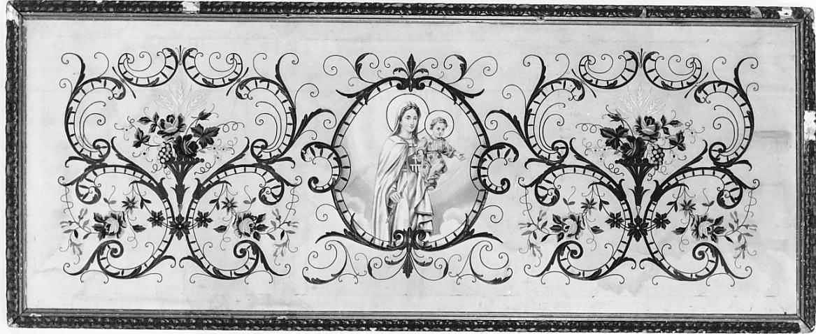 paliotto - a pannello piano, elemento d'insieme - ambito lombardo (primo quarto sec. XX)