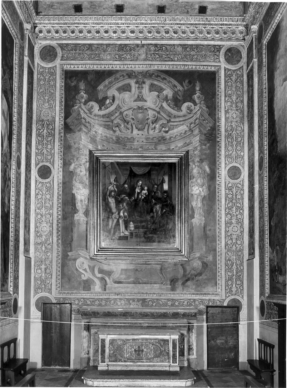 decorazione, complesso decorativo - produzione toscana, ambito ferrarese, ambito mantovano (sec. XV, sec. XVIII)