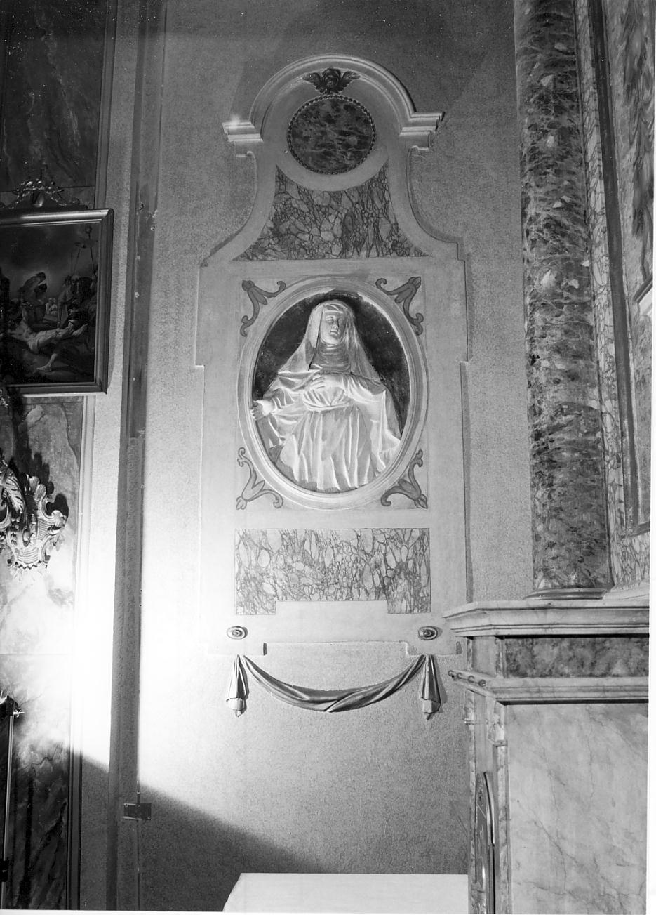 Santa Monica (edicola, insieme) - ambito mantovano (primo quarto sec. XIX)