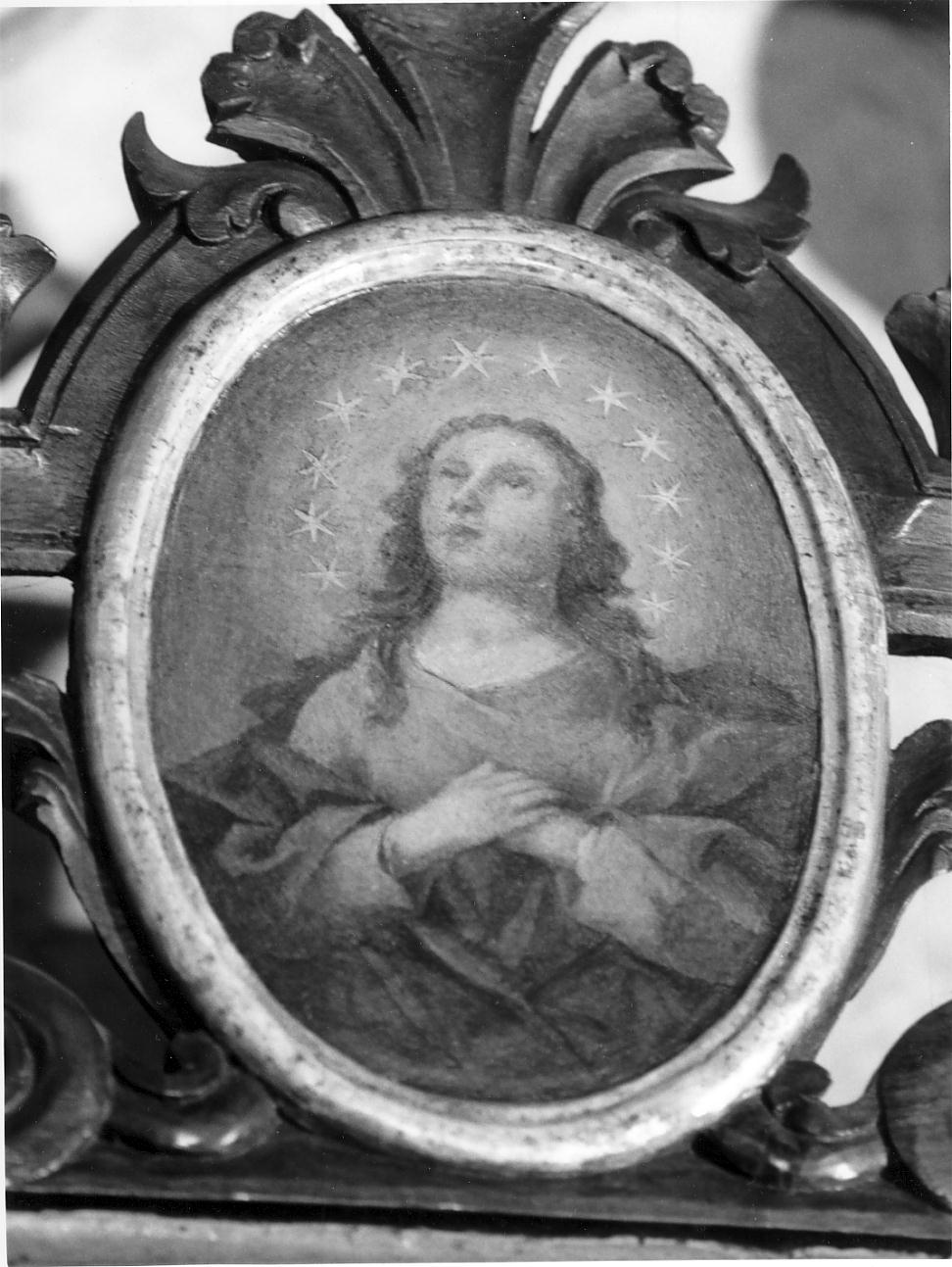 Immacolata (medaglione, serie) - ambito mantovano (prima metà sec. XVIII)