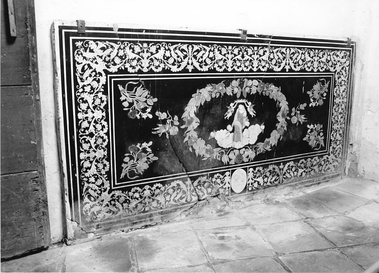 paliotto, opera isolata - bottega carpigiana (seconda metà sec. XVII)