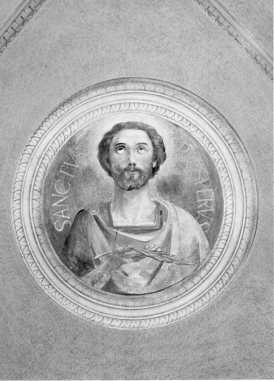 san Prospero e San Pio (decorazione pittorica, elemento d'insieme) di Resi Giuseppe (secondo quarto sec. XX)