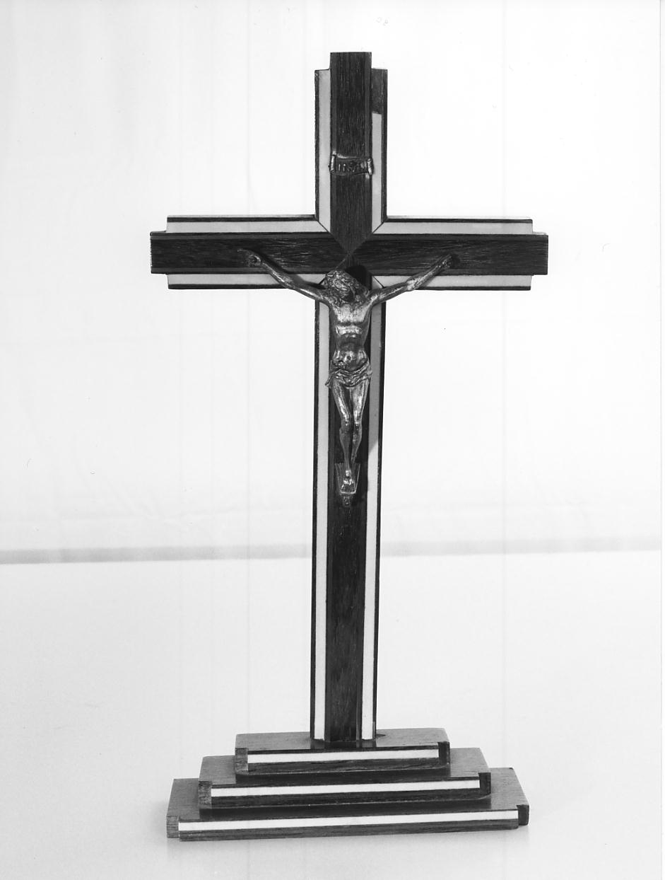 crocifisso, opera isolata - ambito lombardo (terzo quarto sec. XX)