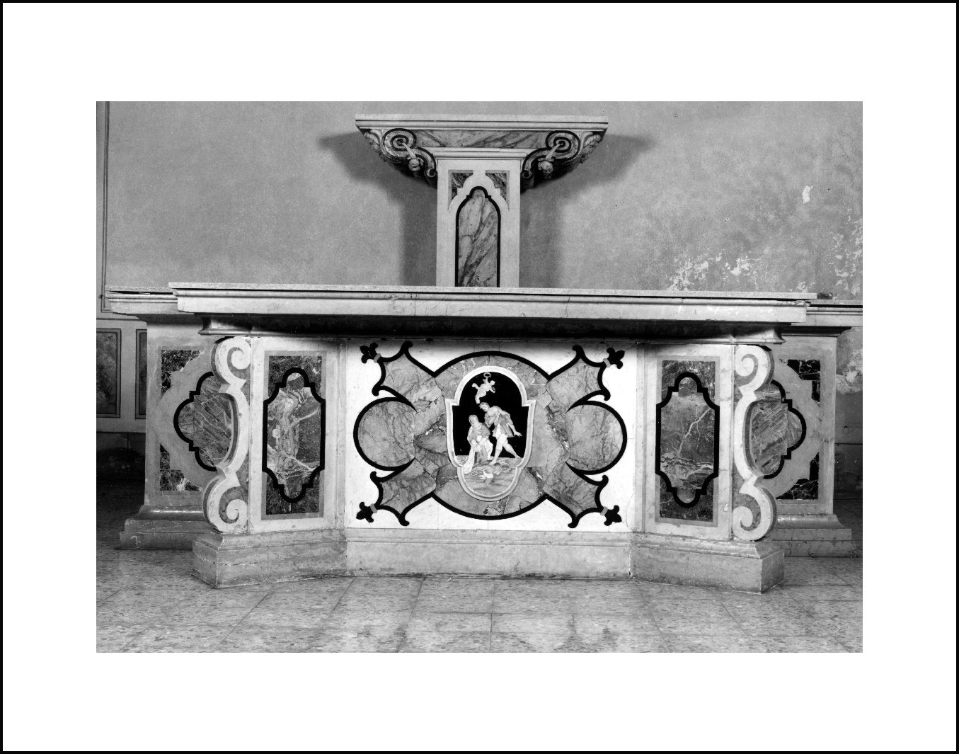 paliotto, opera isolata - ambito lombardo (prima metà sec. XVIII)