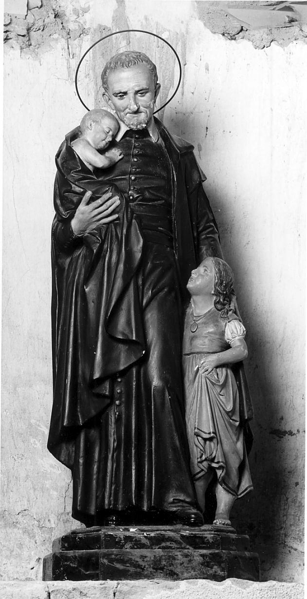 Sant'Andrea Emiliano con fanciulli (statua, opera isolata) di Nardini Giuseppe (prima metà sec. XX)