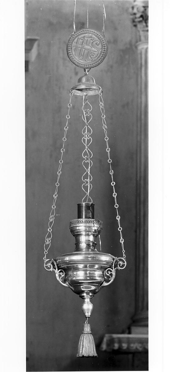 lampada pensile, serie - ambito lombardo (prima metà sec. XX)