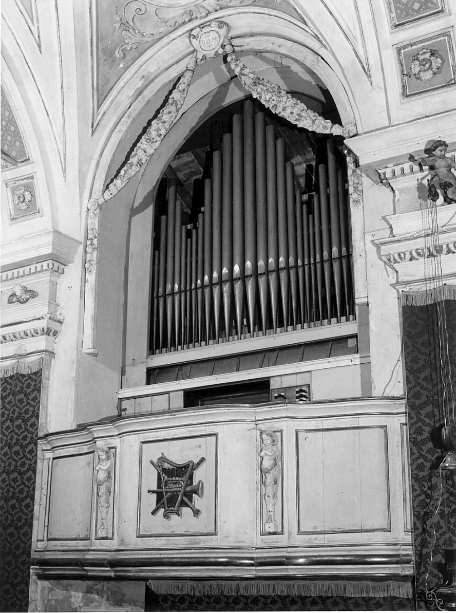 cassa d'organo, insieme - bottega cremonese (sec. XIX)