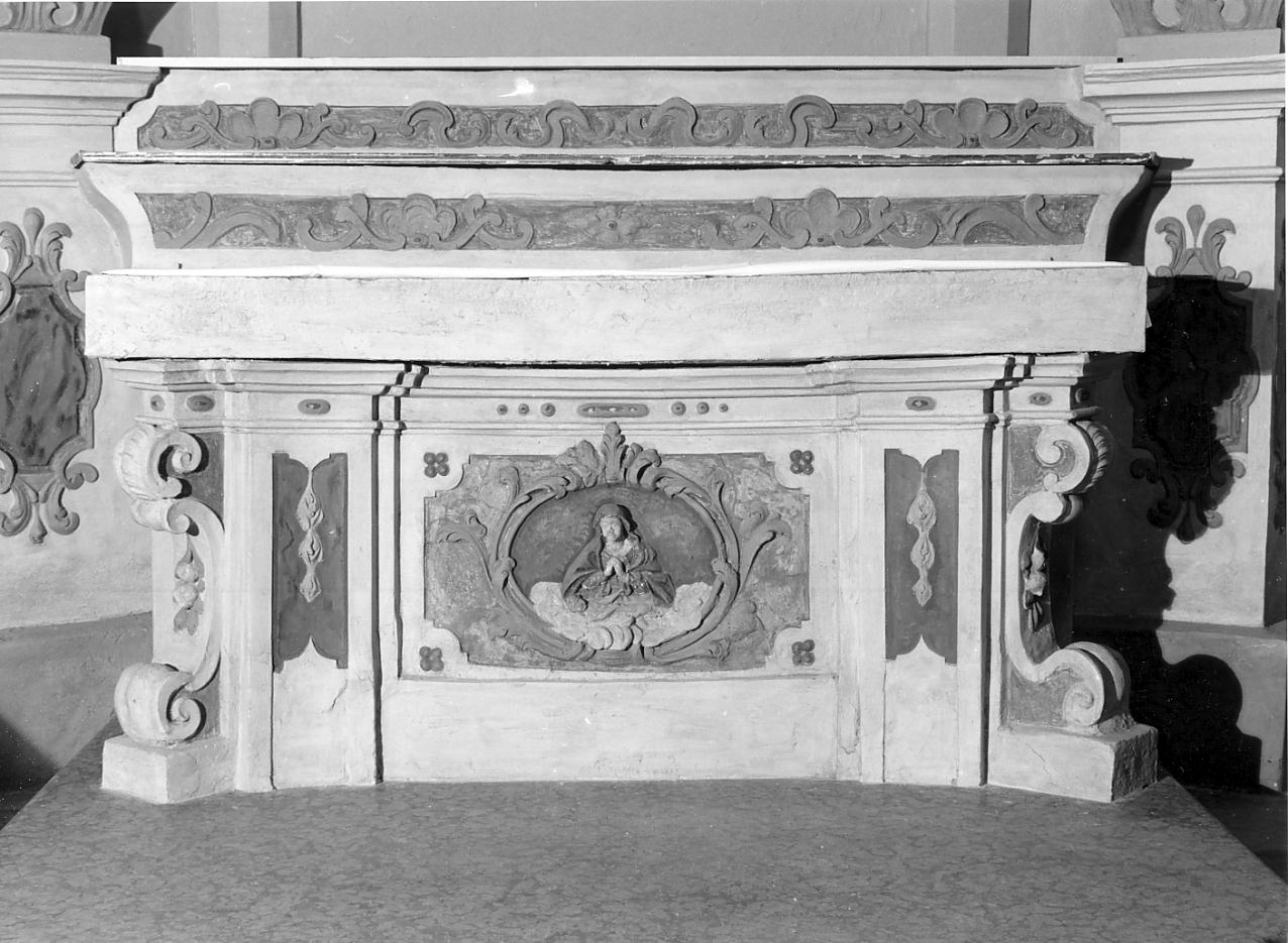 paliotto, elemento d'insieme - ambito bresciano (metà sec. XVIII)