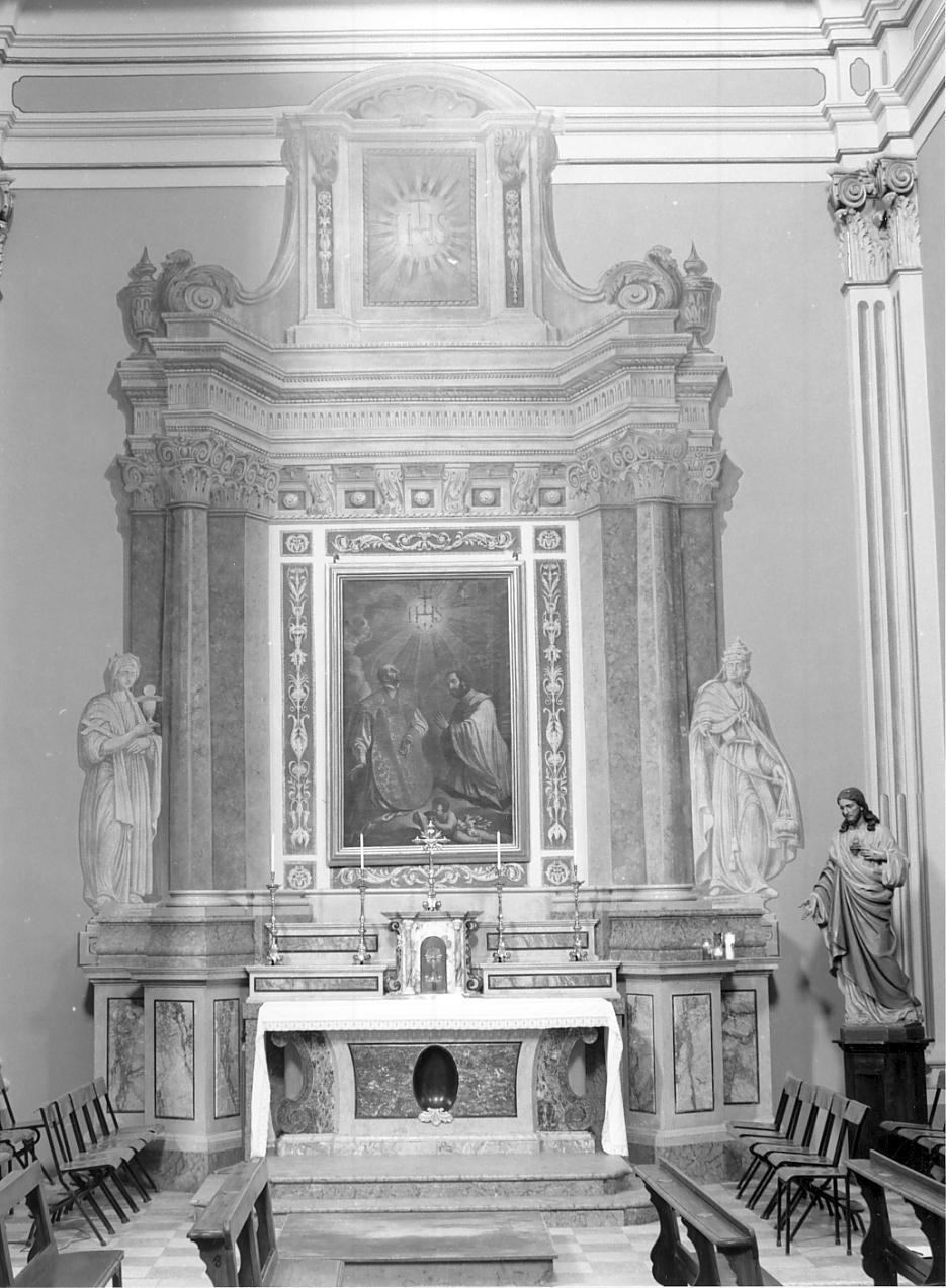 altare, complesso decorativo - ambito bresciano (terzo quarto sec. XVIII)