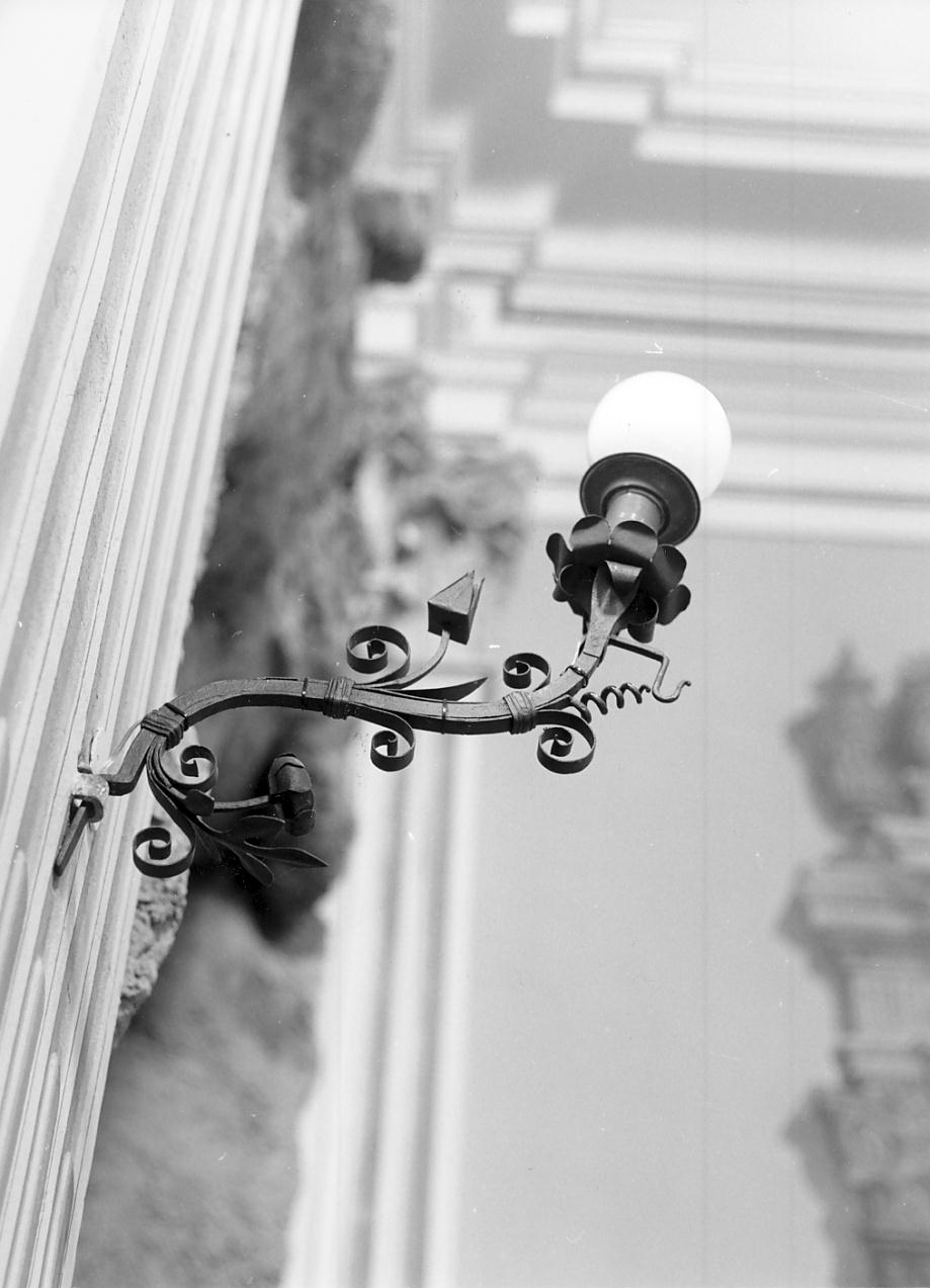 candeliere da parete, serie - ambito mantovano (metà sec. XVIII)