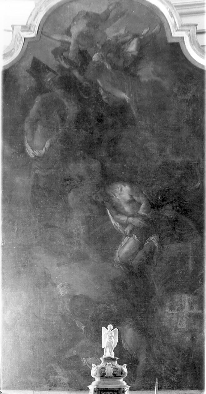 Martirio di San Giacomo Maggiore (dipinto, elemento d'insieme) di Bazzani Giuseppe (sec. XVIII)